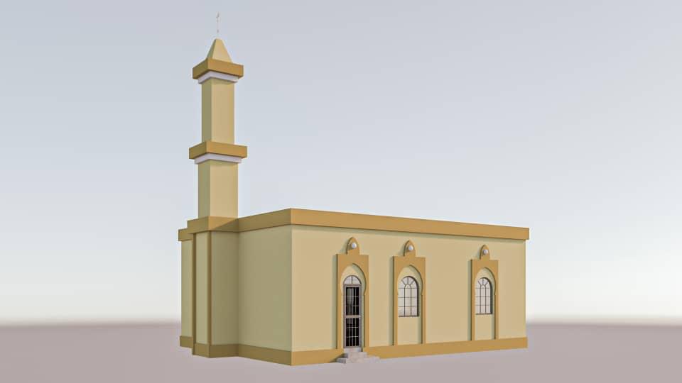 مسجد 100 م2